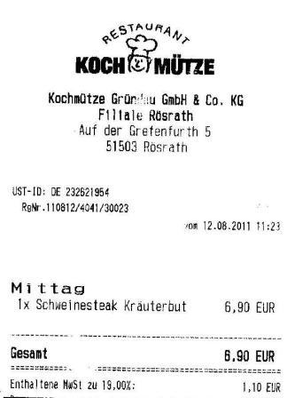 epte Hffner Kochmtze Restaurant